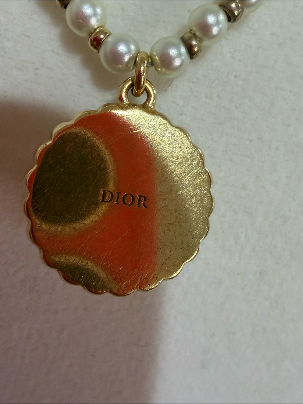 Dior Faux Pearl Necklace - Picture 4 of 4